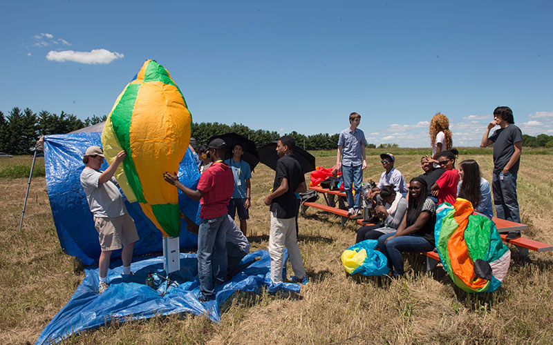 TARGET student balloon launch